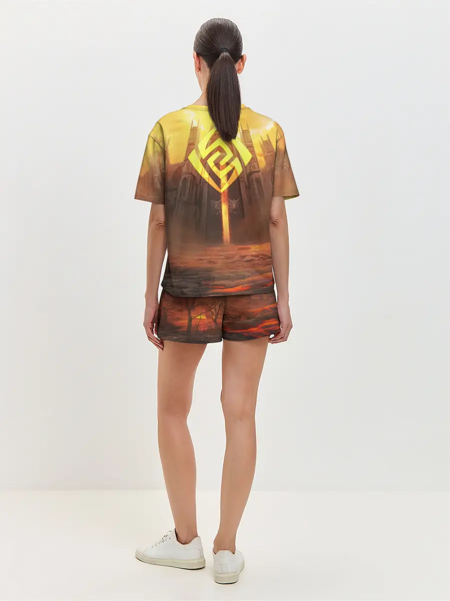 Женская пижама с шортами / GENSHIN INPACT, Zhong li