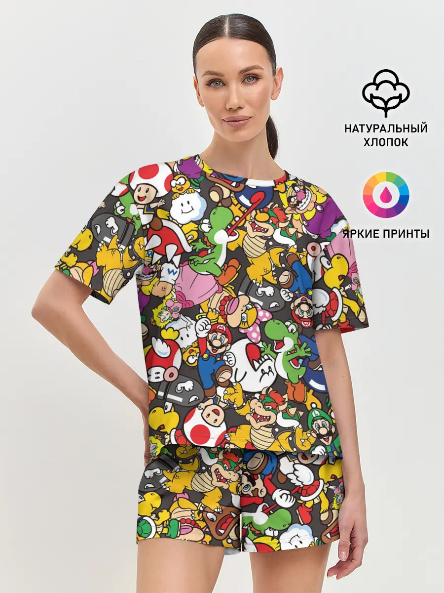 Женская пижама с шортами / Capcom World