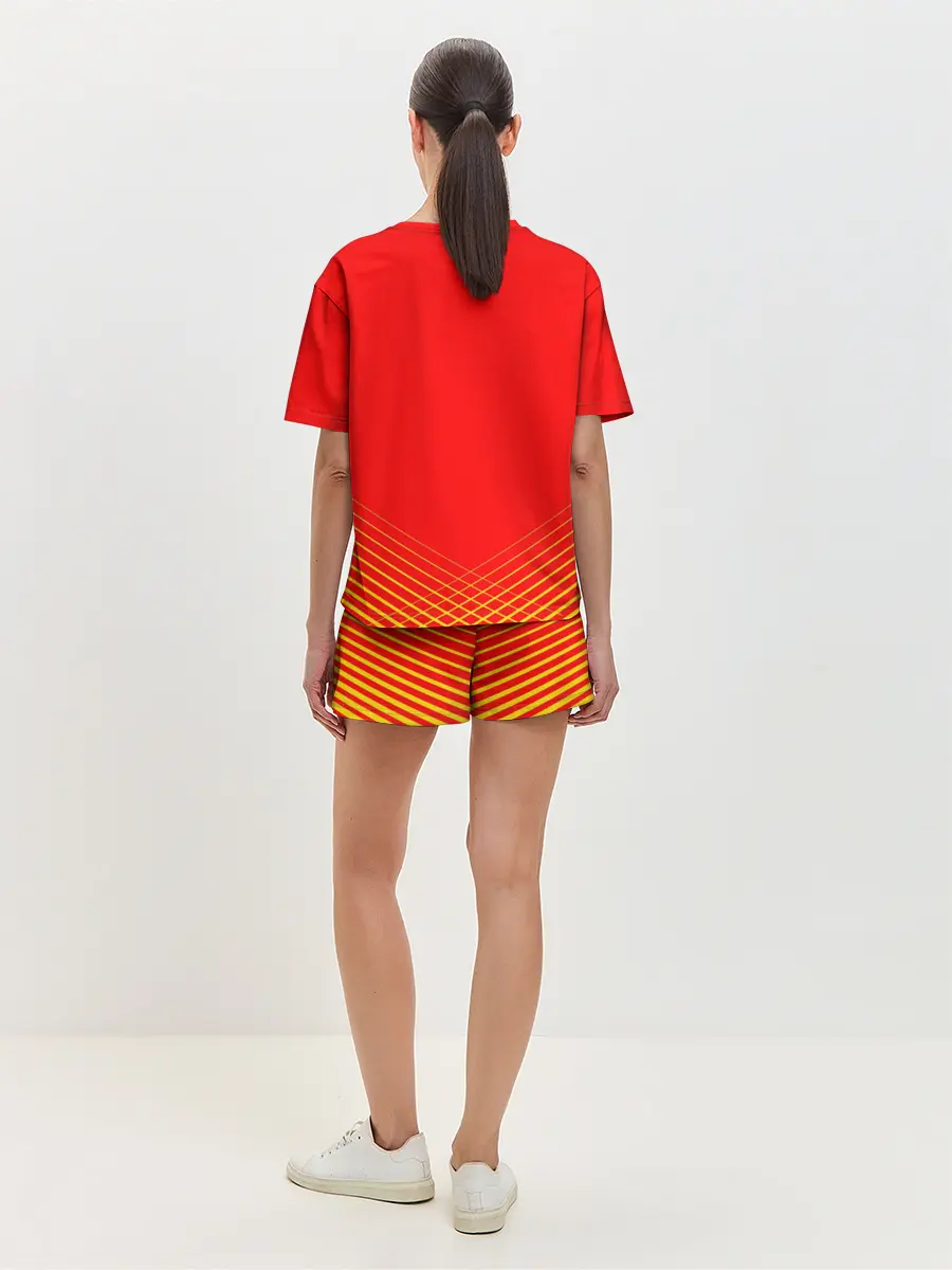 Женская пижама с шортами / FC VALENCIA / ФК ВАЛЕНСИЯ