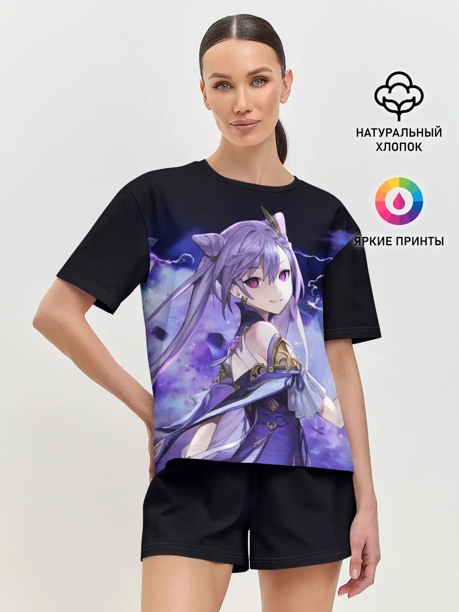 Женская пижама с шортами / КЭ ЦИН - Genshin Impact