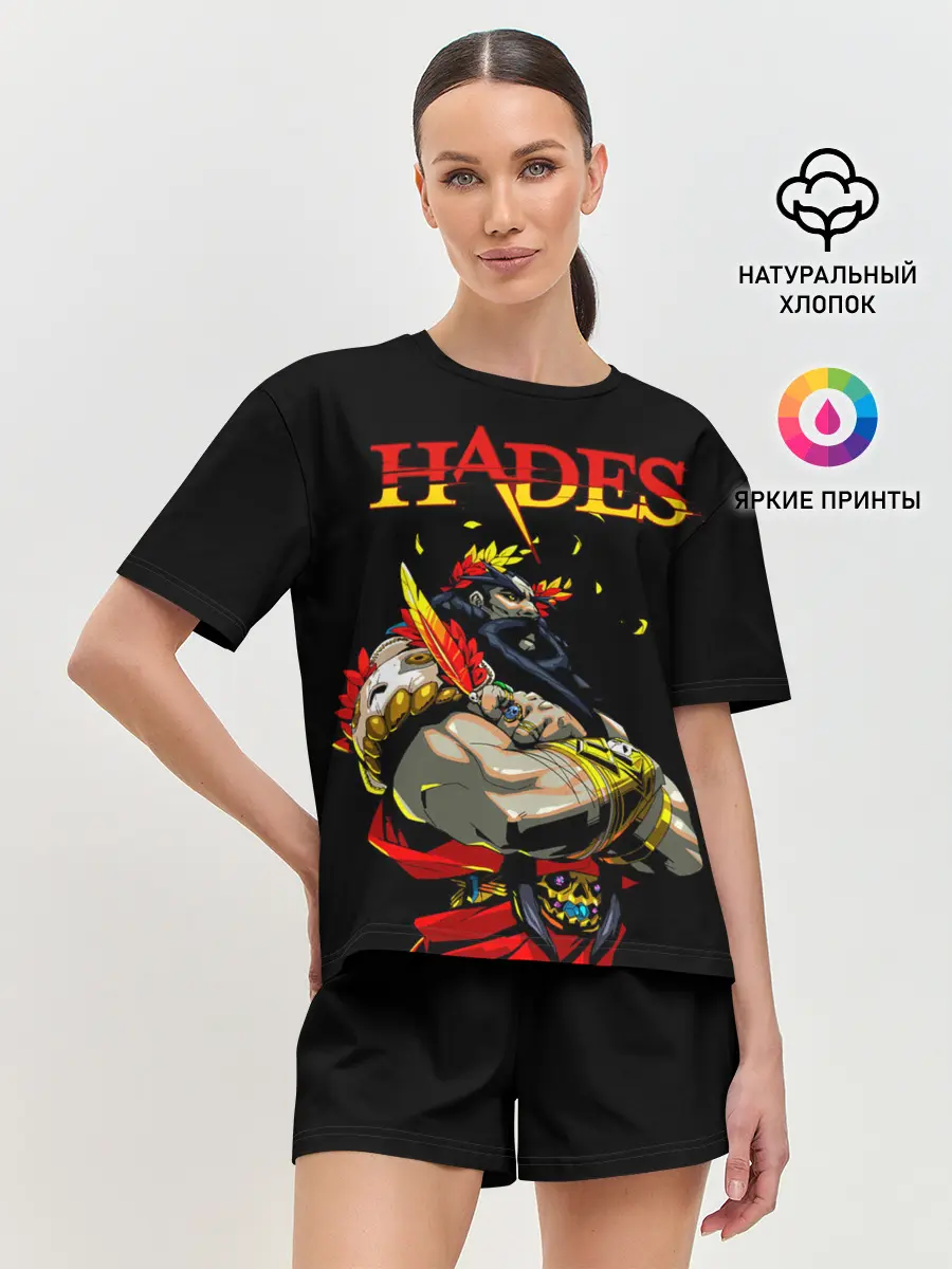 Женская пижама с шортами / Hades