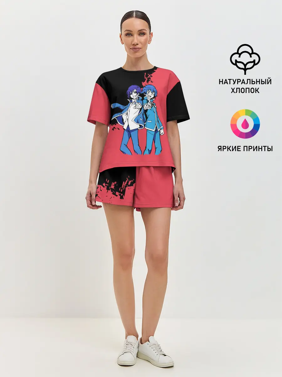 Женская пижама с шортами / Добро пожаловать в ад, Ирума