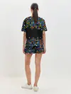 Женская пижама с шортами / Динозавр-игрок