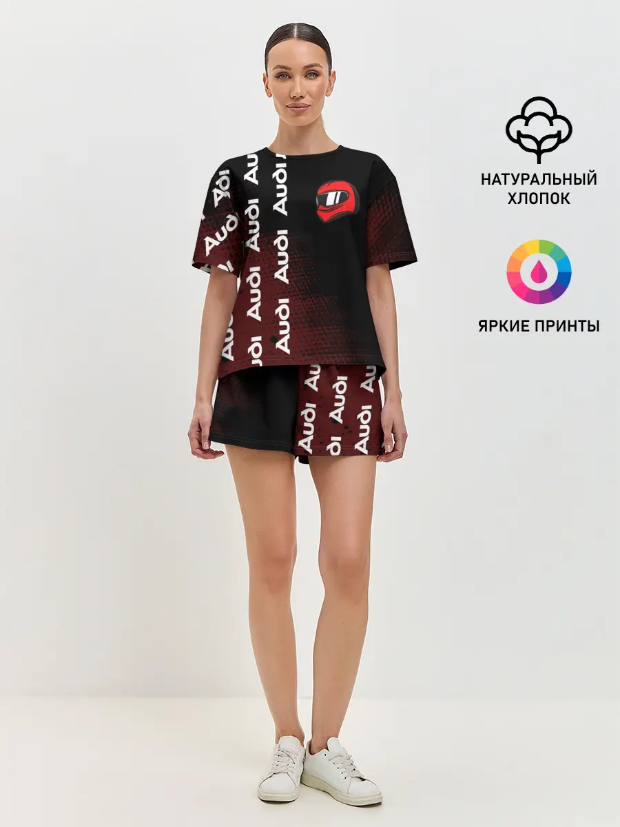 Женская пижама с шортами / Ауди - Pro Racing
