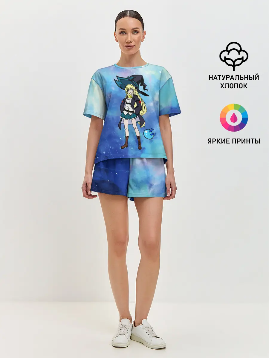 Женская пижама с шортами / Убивая слизней 300 лет