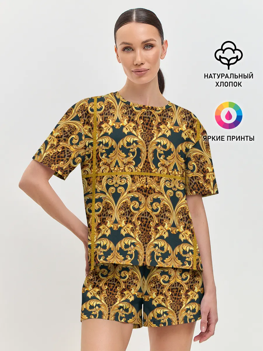 Женская пижама с шортами / luxury style