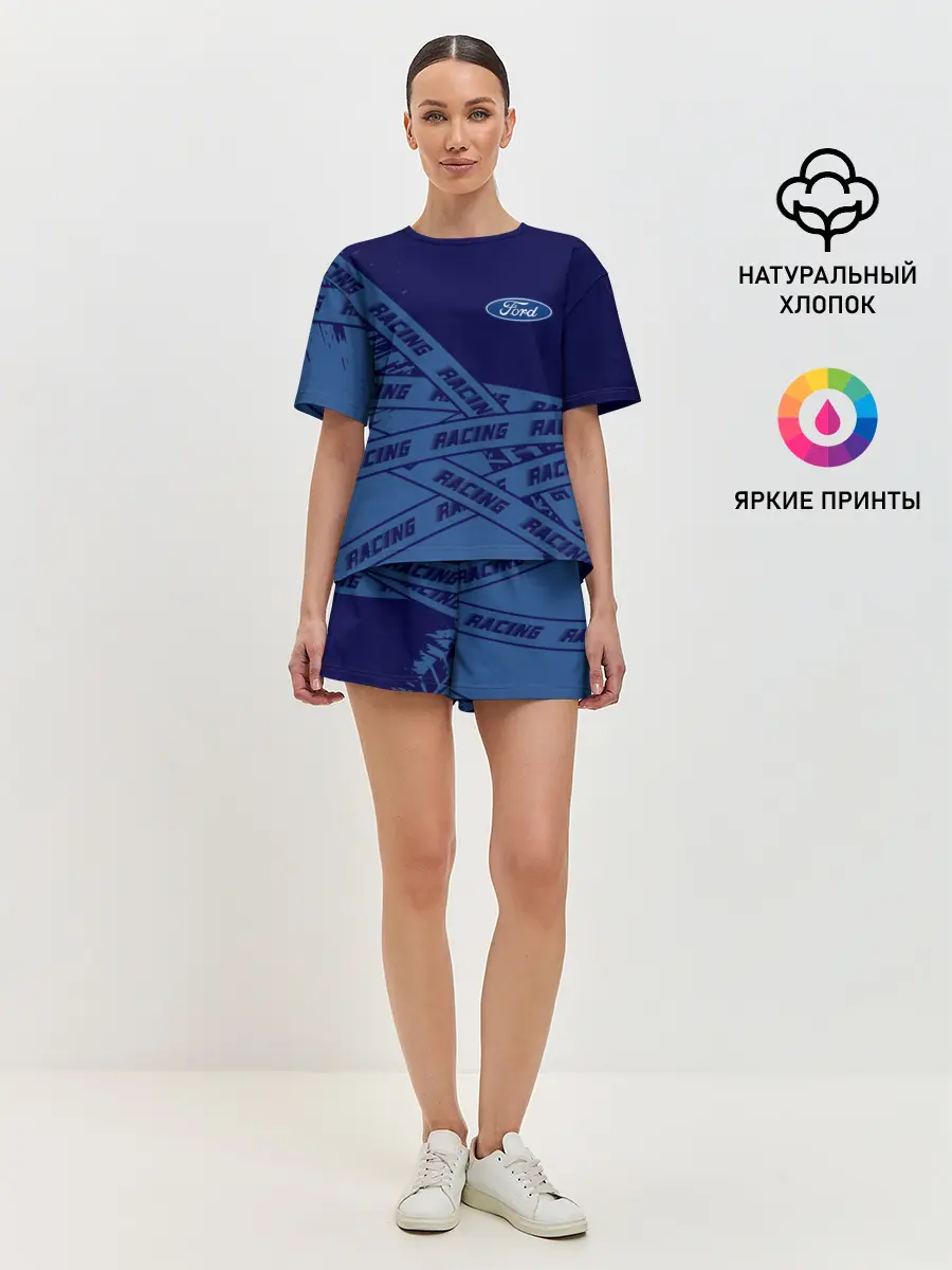 Женская пижама с шортами / Форд - Racing