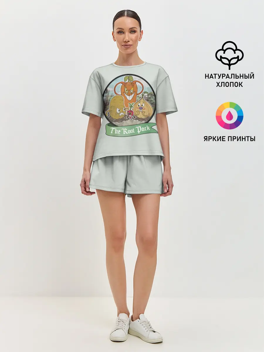 Женская пижама с шортами / The Root Pack