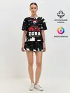 Женская пижама с шортами / ZORA COOL MASKED JERK