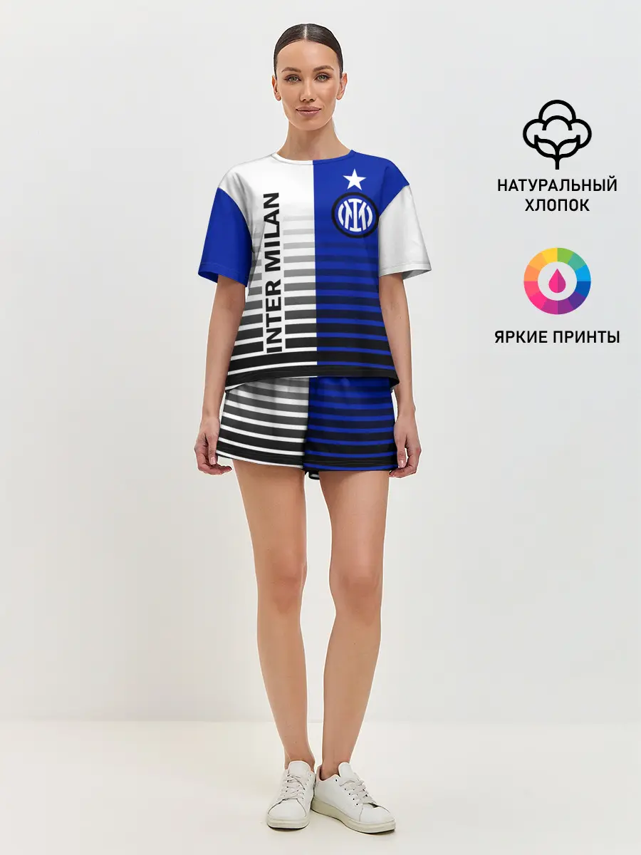 Женская пижама с шортами / ИНТЕР МИЛАН / INTER MILAN