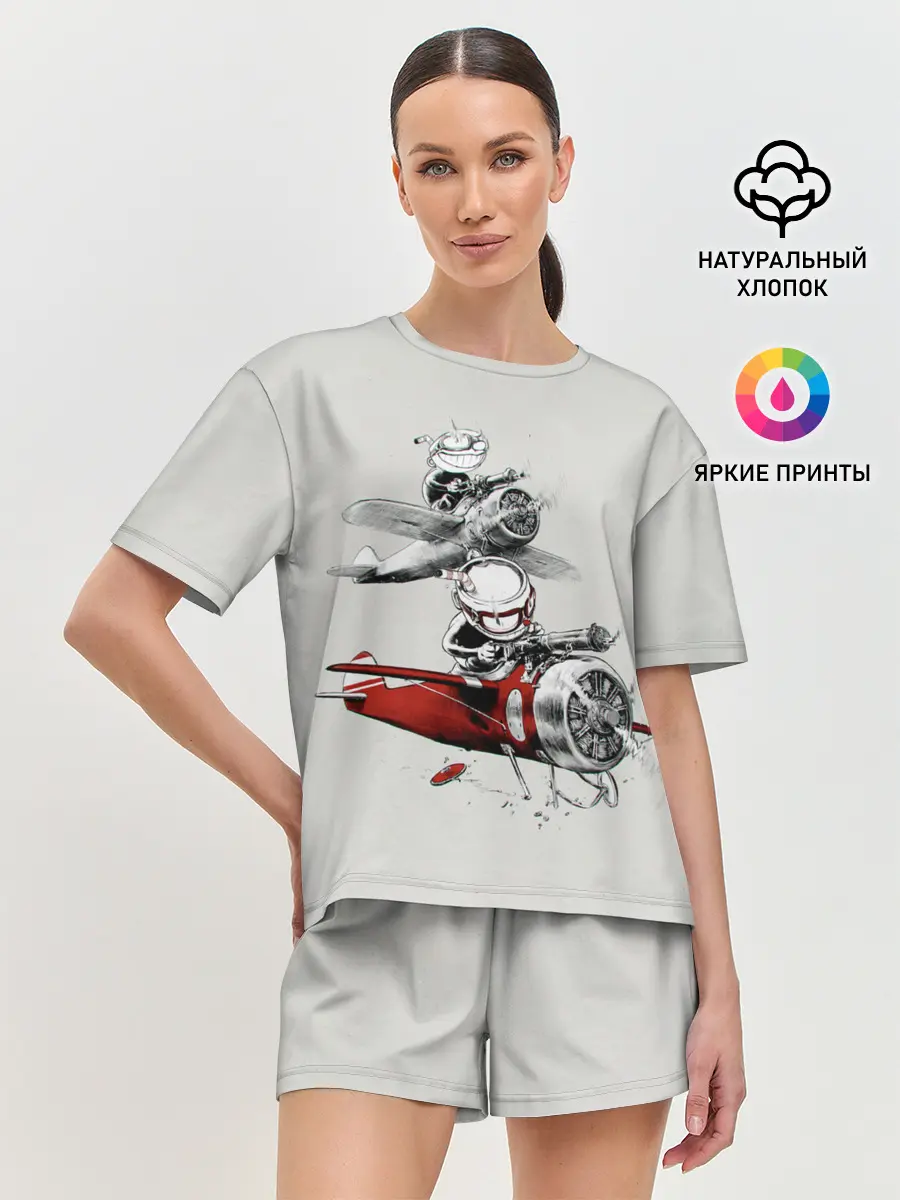 Женская пижама с шортами / Flying Cup