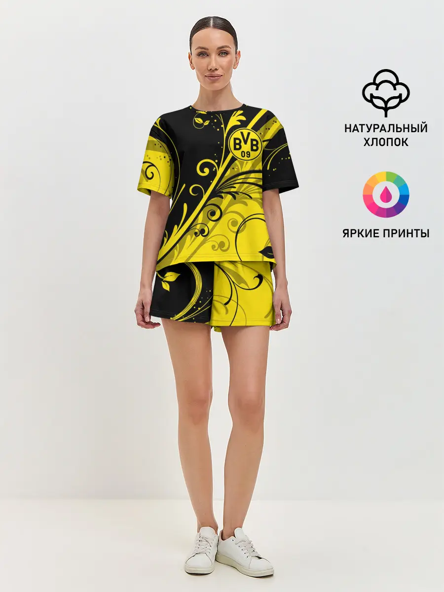 Женская пижама с шортами / ФК БОРУССИЯ / FC BORUSSIA