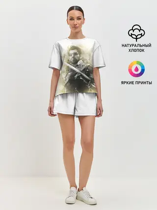 Женская пижама с шортами / Adam