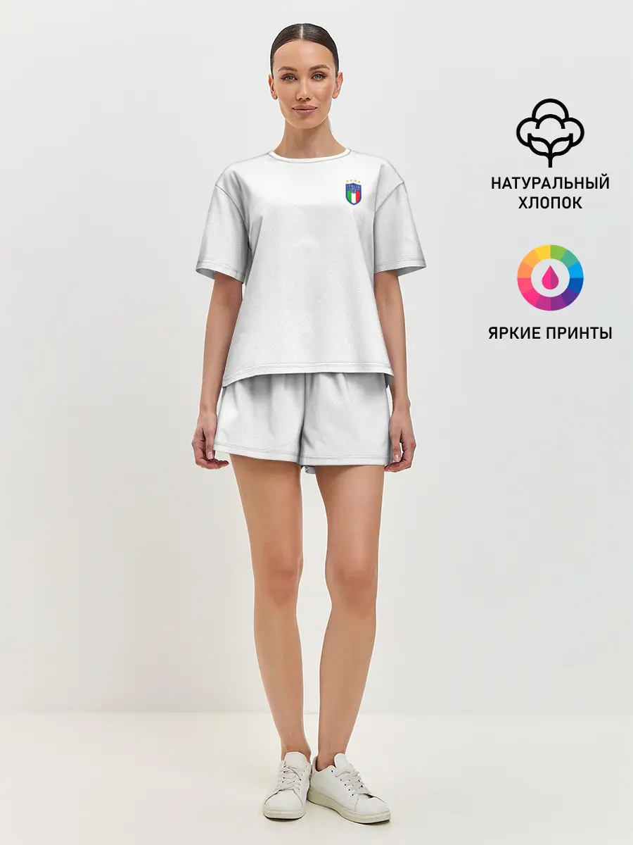 Женская пижама с шортами / сборная Италии