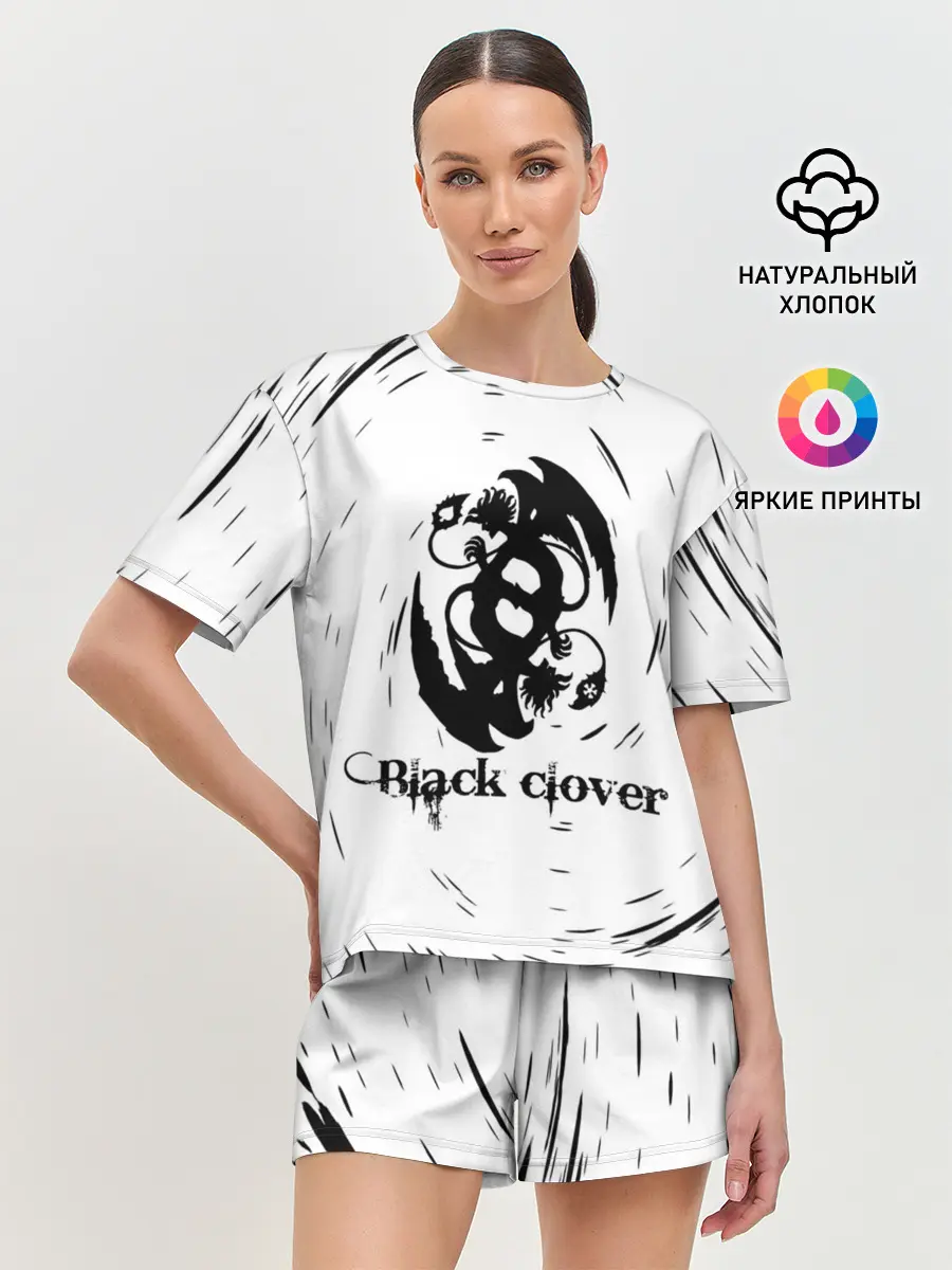 Женская пижама с шортами / Либе демон Аста