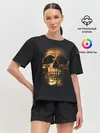 Женская пижама с шортами / Golden Skull
