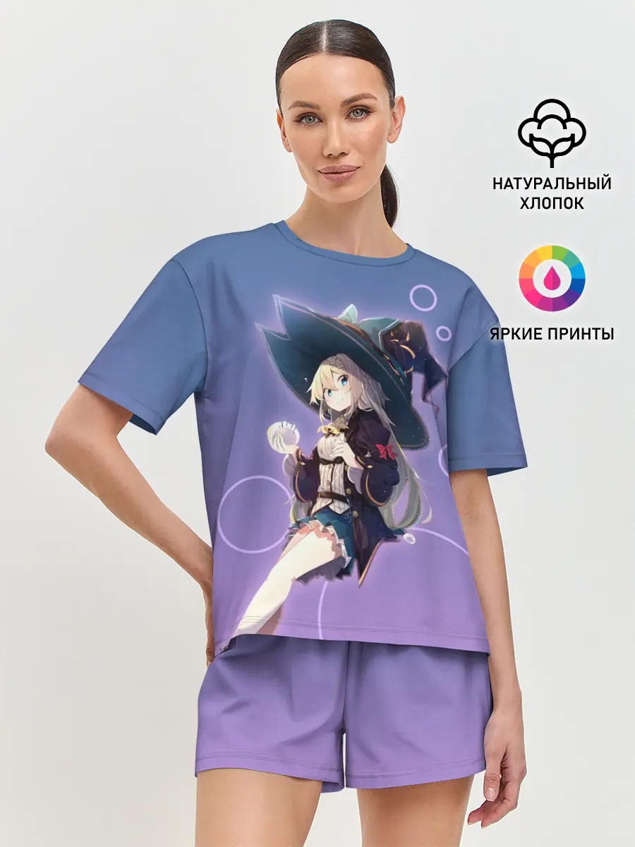 Женская пижама с шортами / Убивая слизней 300