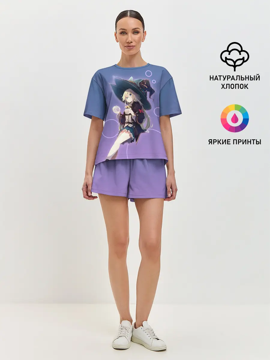 Женская пижама с шортами / Убивая слизней 300