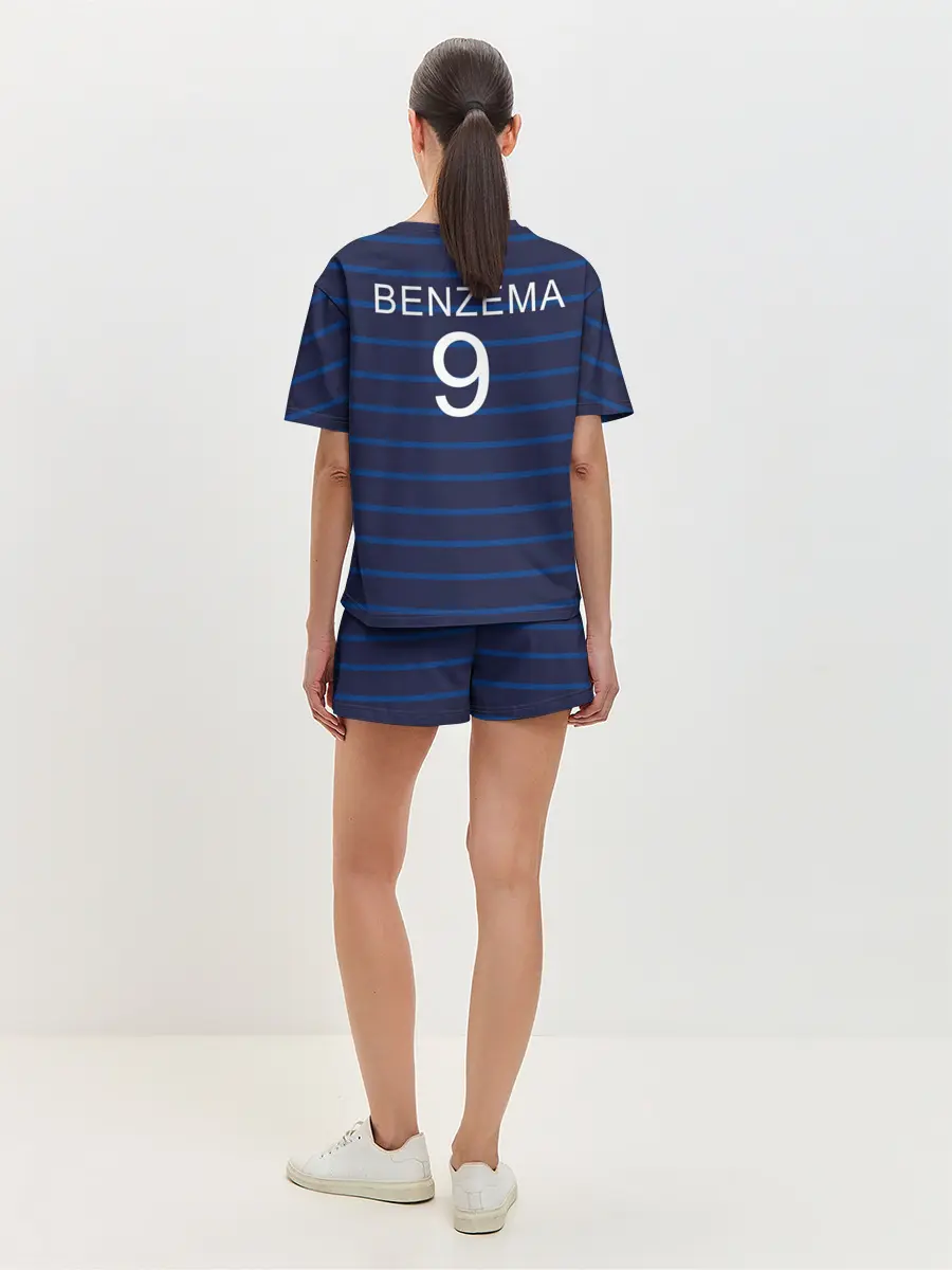 Женская пижама с шортами / Бензема