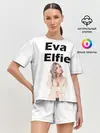 Женская пижама с шортами / Eva Elfie