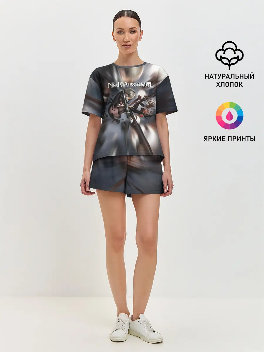 Женская пижама с шортами / YoRHa | Nier Automata