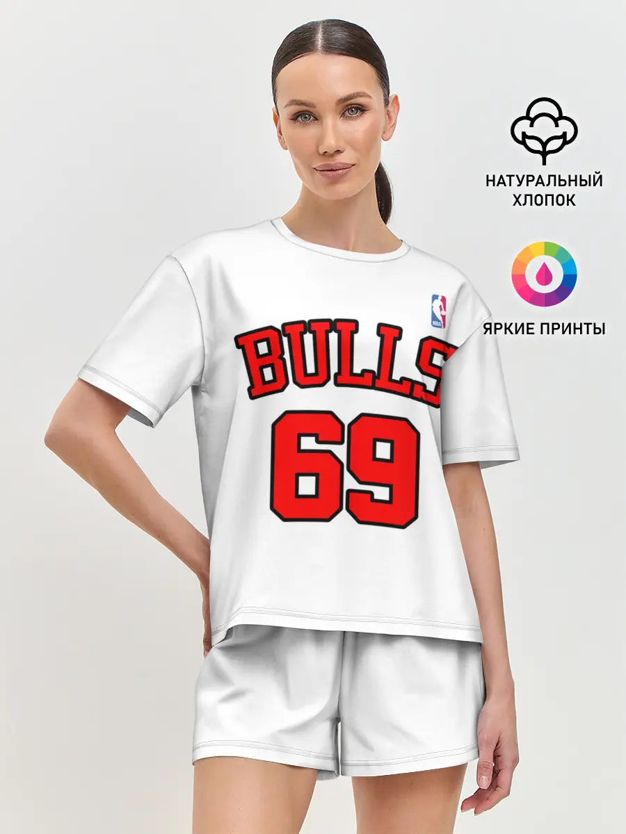 Женская пижама с шортами / Баскетболисты из клипа OLALA