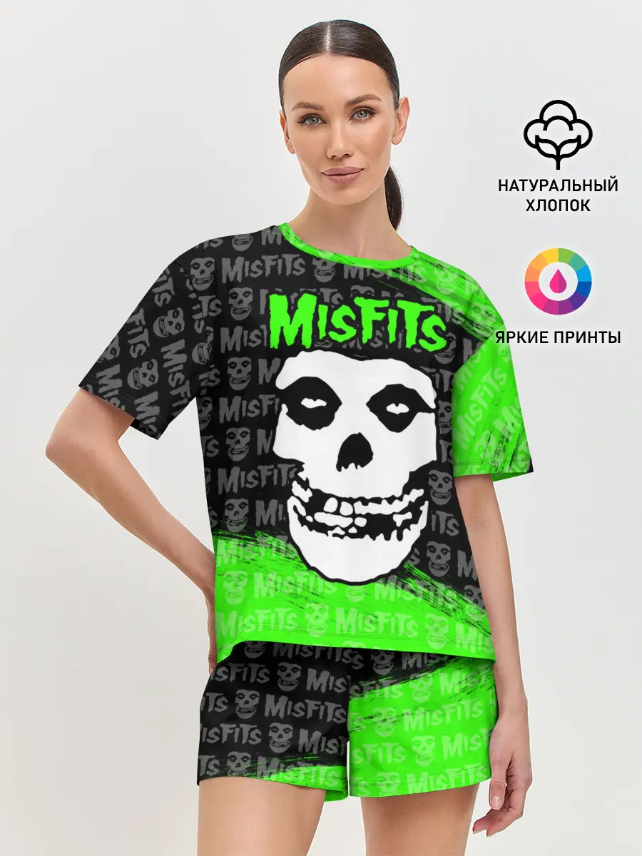 Женская пижама с шортами / MISFITS [3]