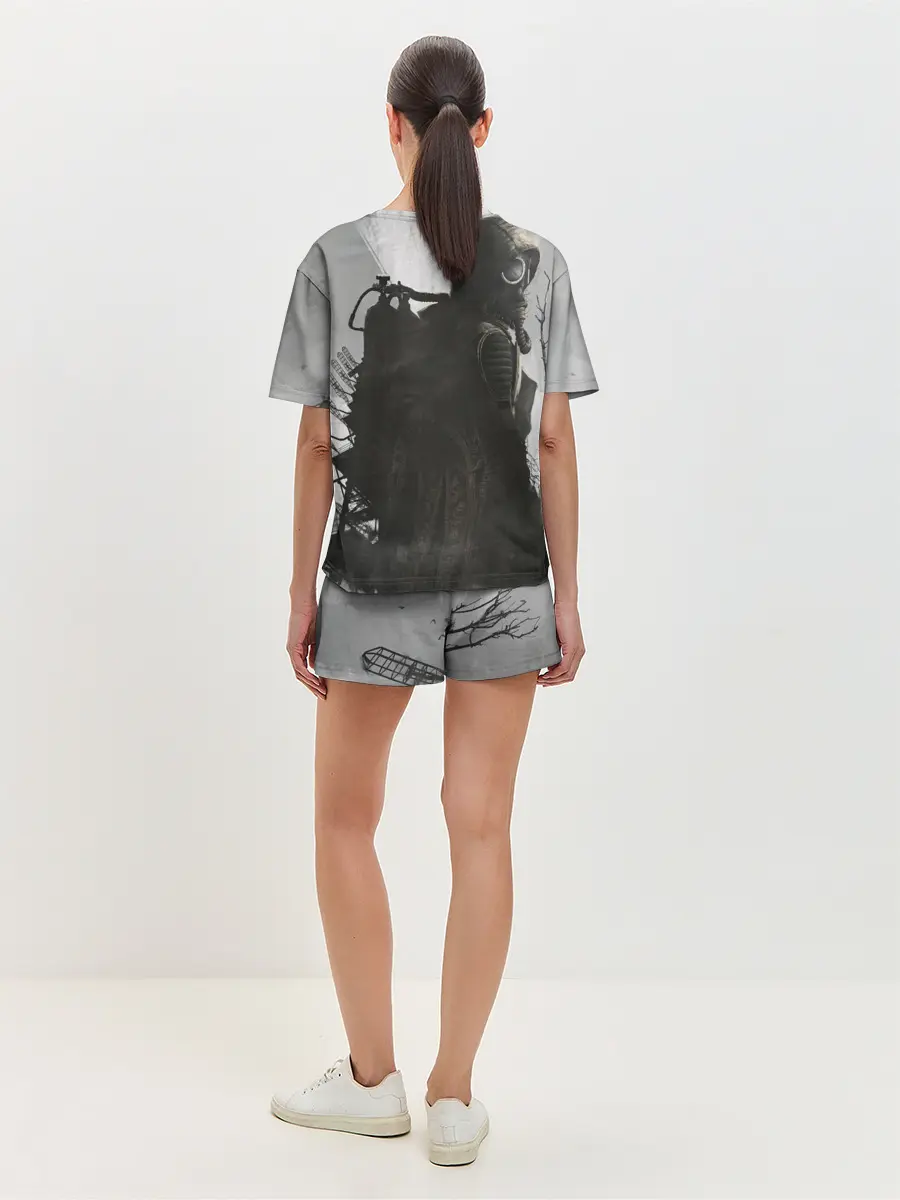 Женская пижама с шортами / STALKER 2