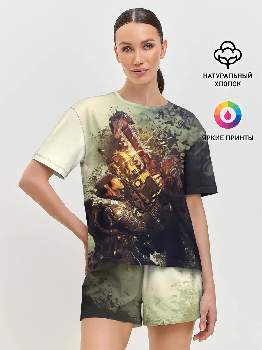 Женская пижама с шортами / Маркус в деле