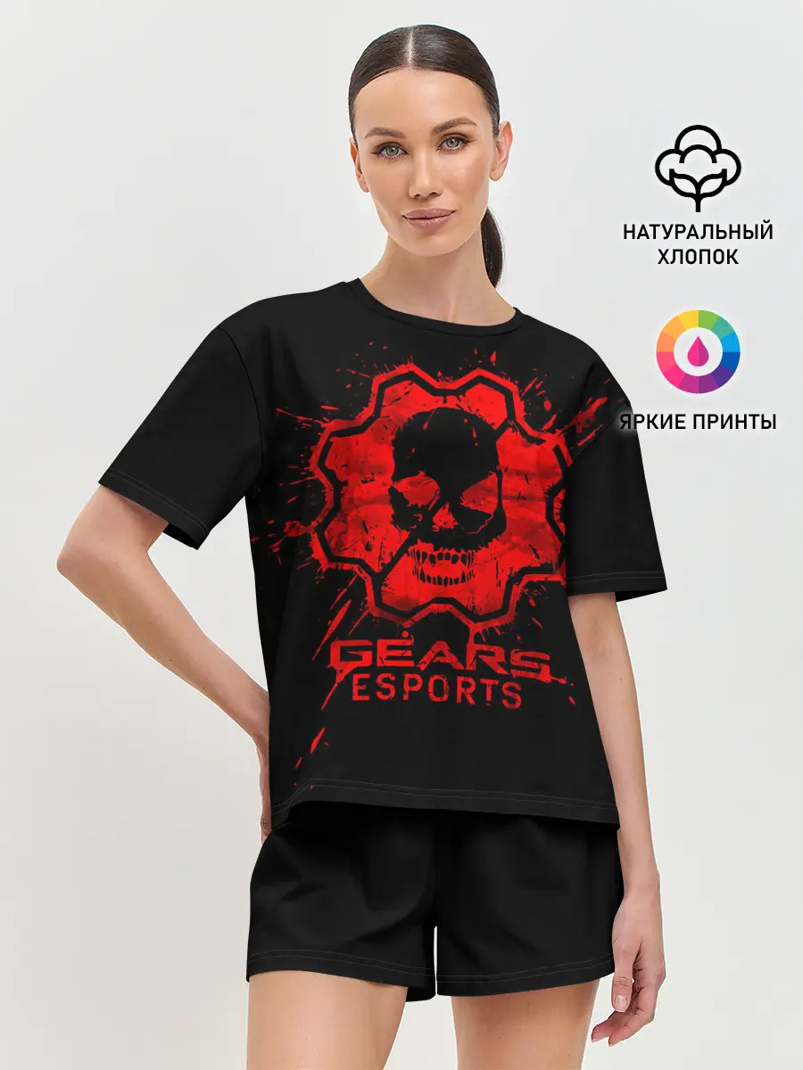 Женская пижама с шортами / Gears esports