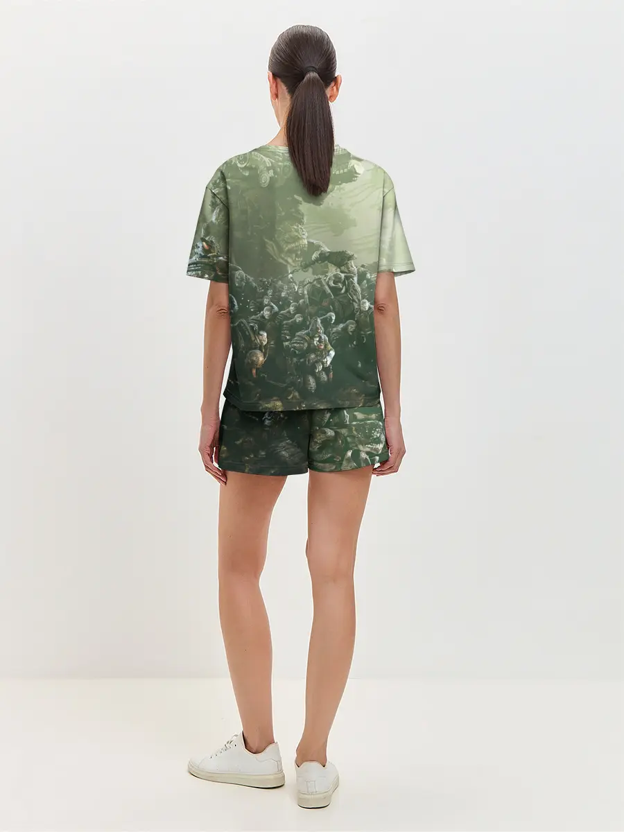 Женская пижама с шортами / Орда Локустов