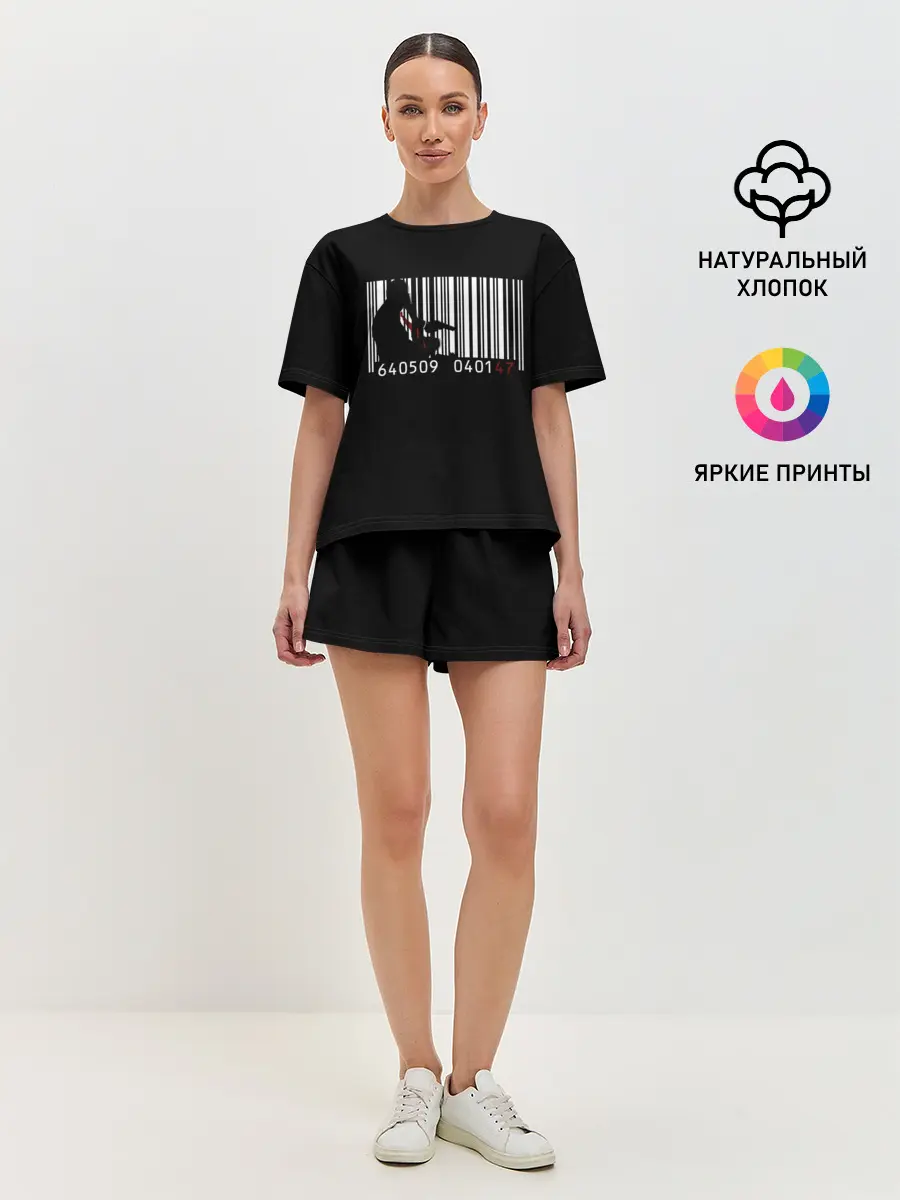 Женская пижама с шортами / Agent 47