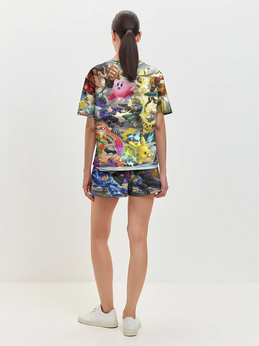 Женская пижама с шортами / Super Smash World