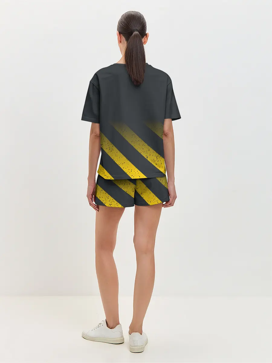 Женская пижама с шортами / Black