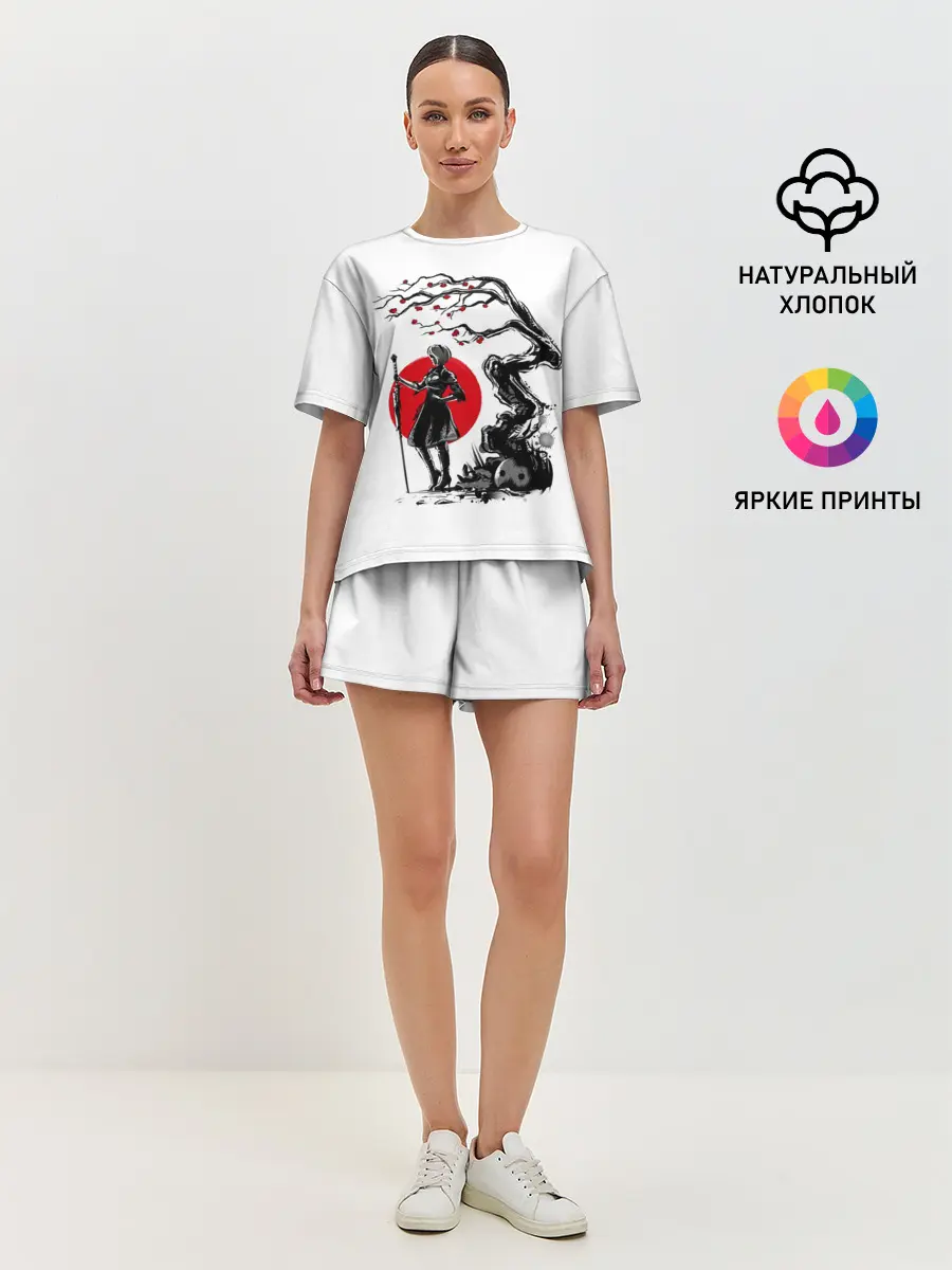 Женская пижама с шортами / 2B | Sakura