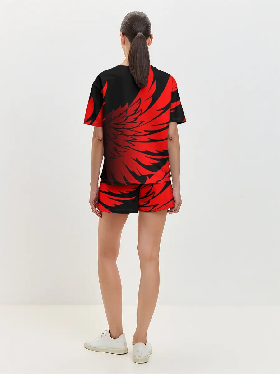 Женская пижама с шортами / YAMAHA / ЯМАХА / МОТОСПОРТ