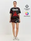 Женская пижама с шортами / YAMAHA / ЯМАХА / МОТОСПОРТ