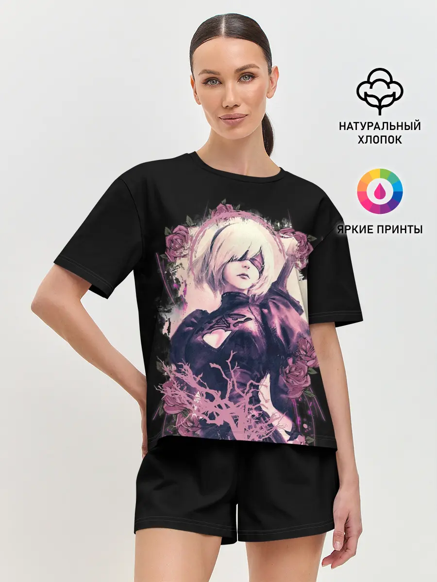 Женская пижама с шортами / 2B | ROSES