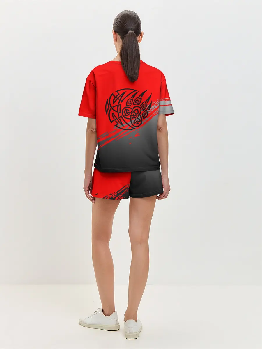 Женская пижама с шортами / Славянские символы