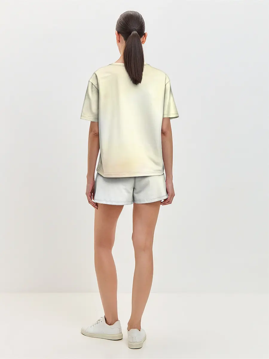 Женская пижама с шортами / Аста на кабане Чёрный клевер