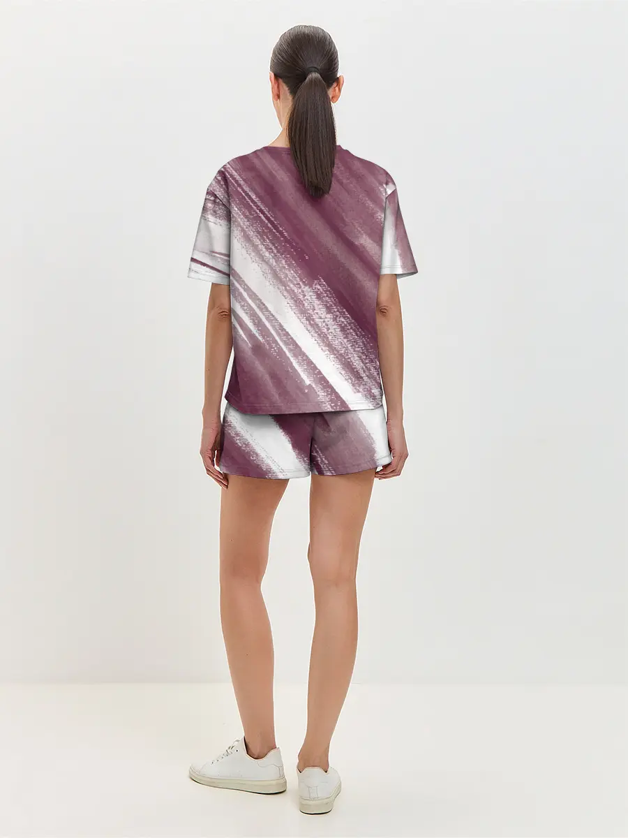 Женская пижама с шортами / Аста Либе Чёрный клевер