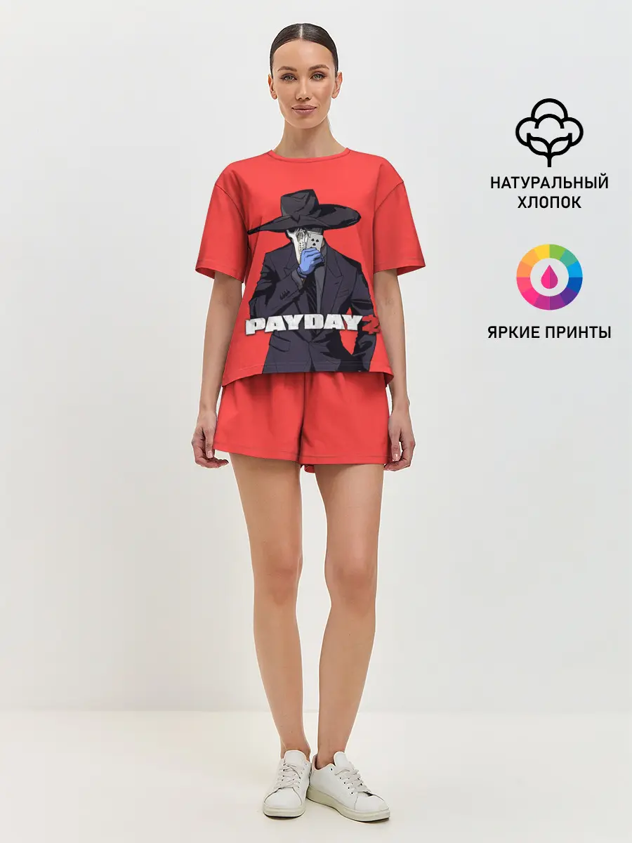 Женская пижама с шортами / Чумной Pay Day 2