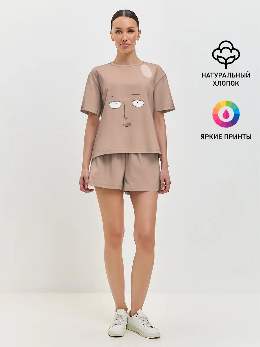 Женская пижама с шортами / Сайтама One-Punch Man