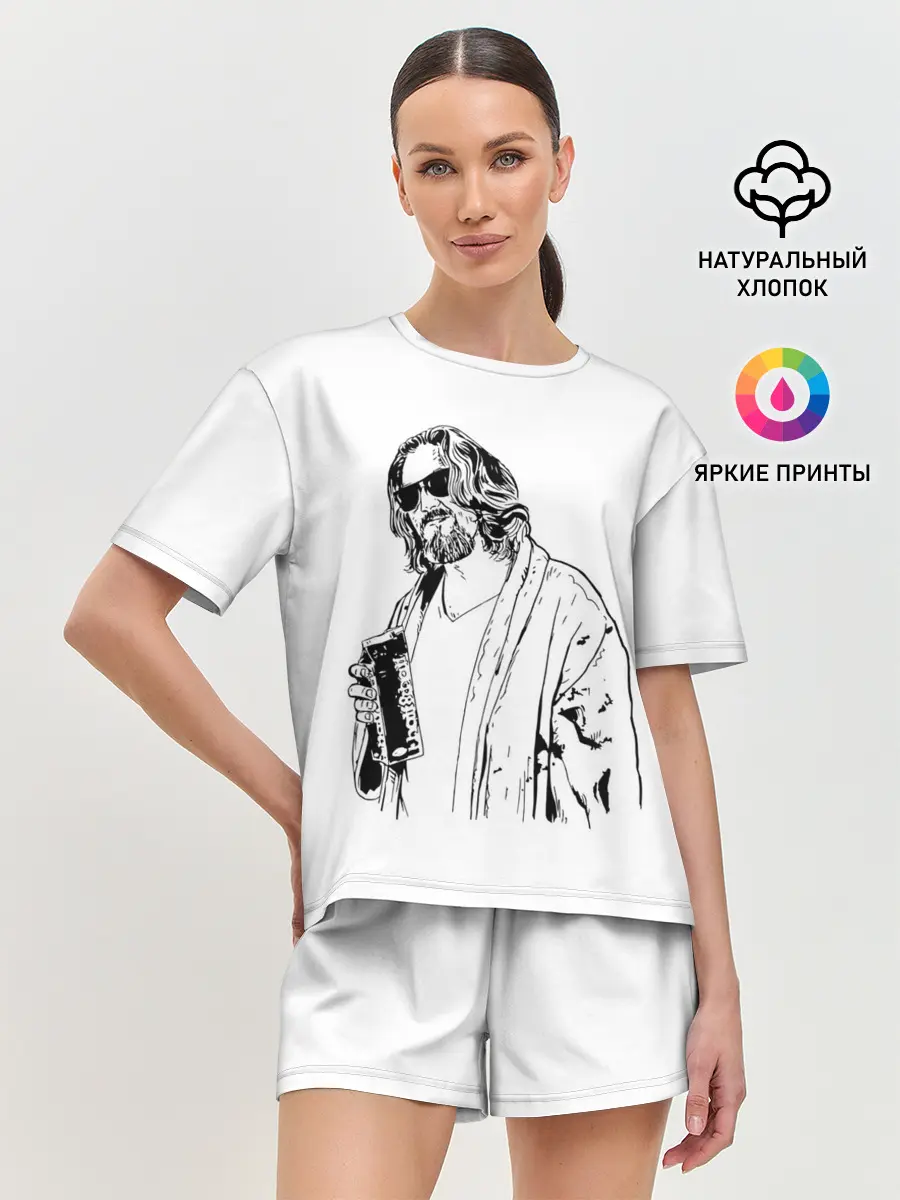 Женская пижама с шортами / Большой Лебовски | Big Lebowski