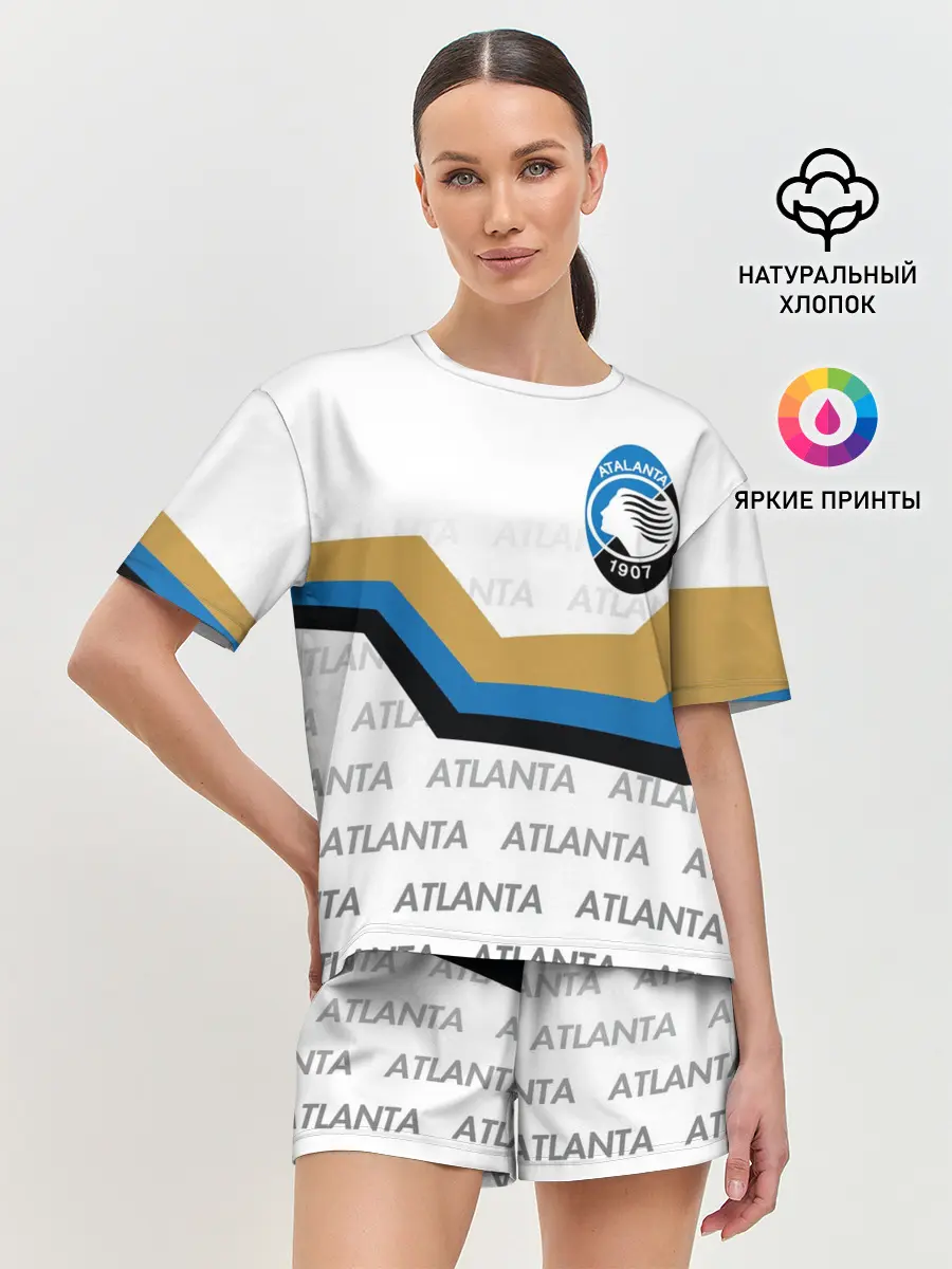 Женская пижама с шортами / FC ATALANTA / ФК АТАЛАНТА