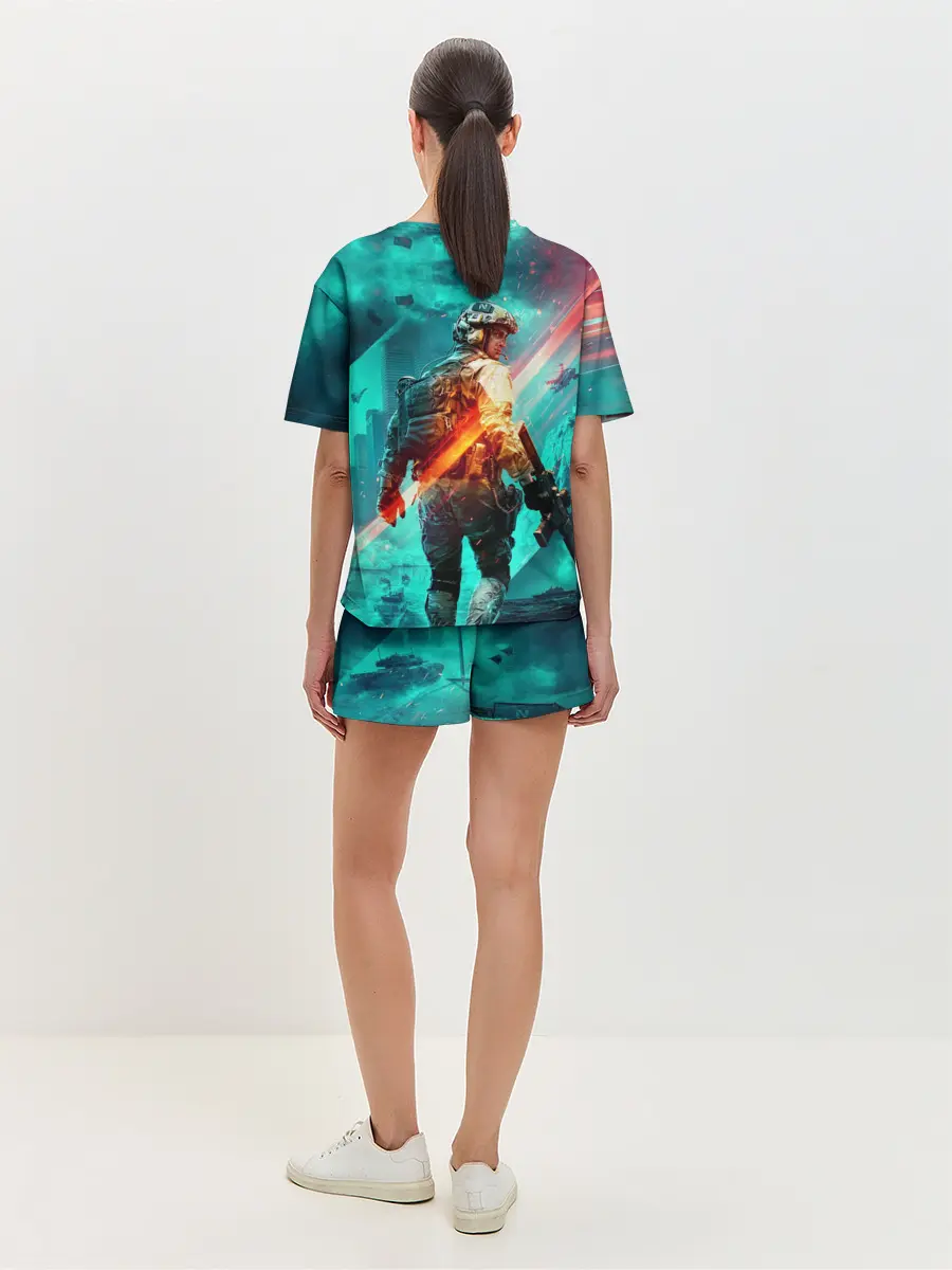 Женская пижама с шортами / Battlefield 2042