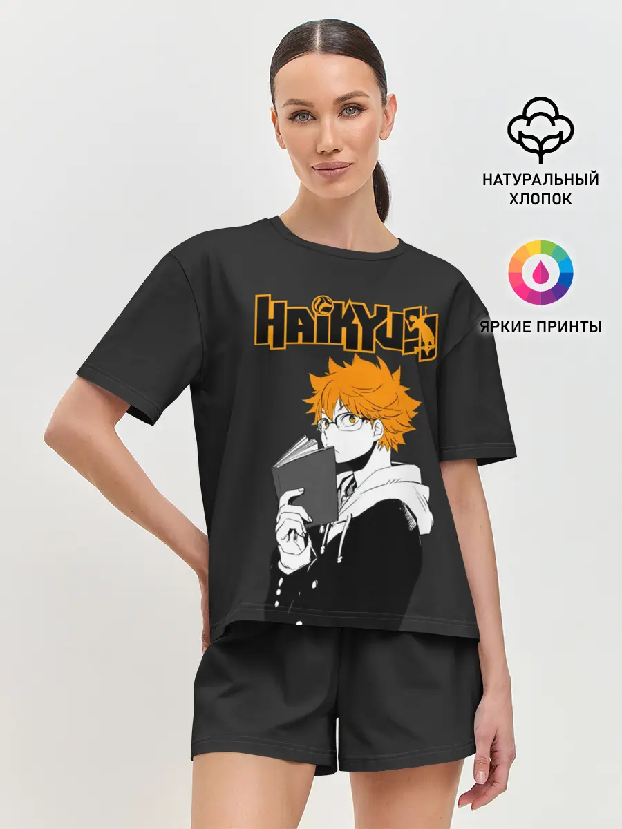 Женская пижама с шортами / Шоё Хината | Haikyuu!!
