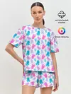 Женская пижама с шортами / Осьминоги