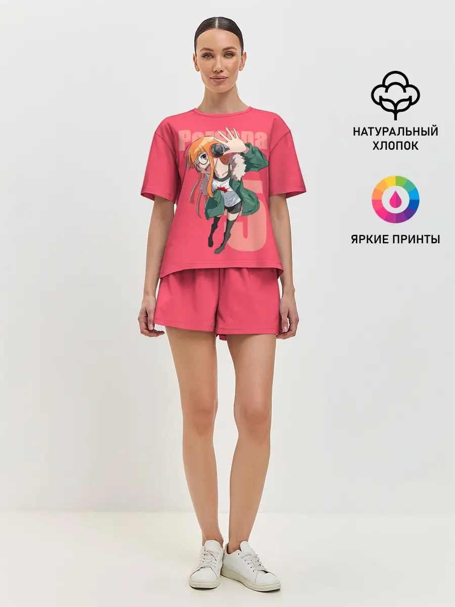 Женская пижама с шортами / Футаба