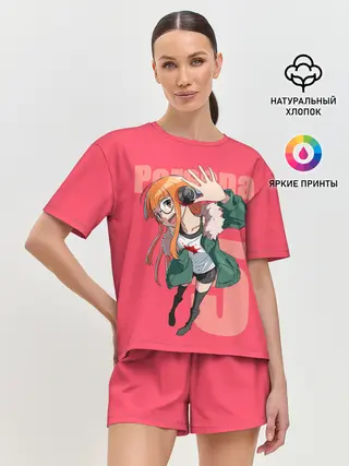 Женская пижама с шортами / Футаба